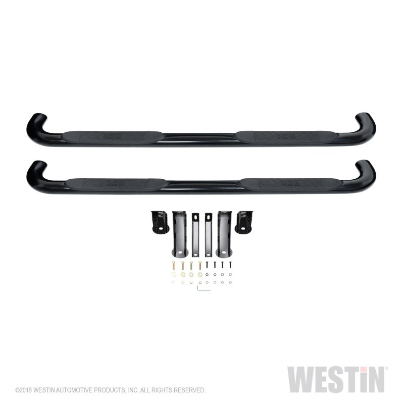 Westin Westin 2019 Chevrolet Silverado/Sierra 1500 Crew Cab Platinum 4 Oval Nerf Step Bars - Black