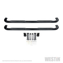 Load image into Gallery viewer, Westin Westin 2019 Chevrolet Silverado/Sierra 1500 Crew Cab Platinum 4 Oval Nerf Step Bars - Black