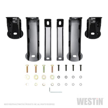 Load image into Gallery viewer, Westin Westin 2019 Chevrolet Silverado/Sierra 1500 Crew Cab Platinum 4 Oval Nerf Step Bars - Black