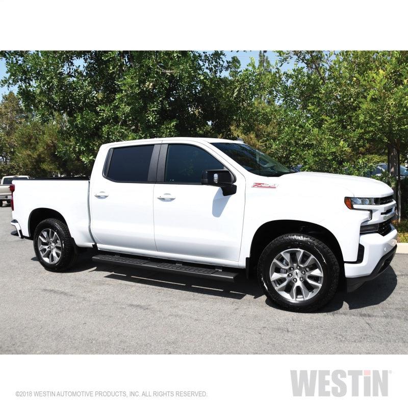 Westin Westin 2019 Chevrolet Silverado/Sierra 1500 Crew Cab R7 Nerf Step Bars - Black