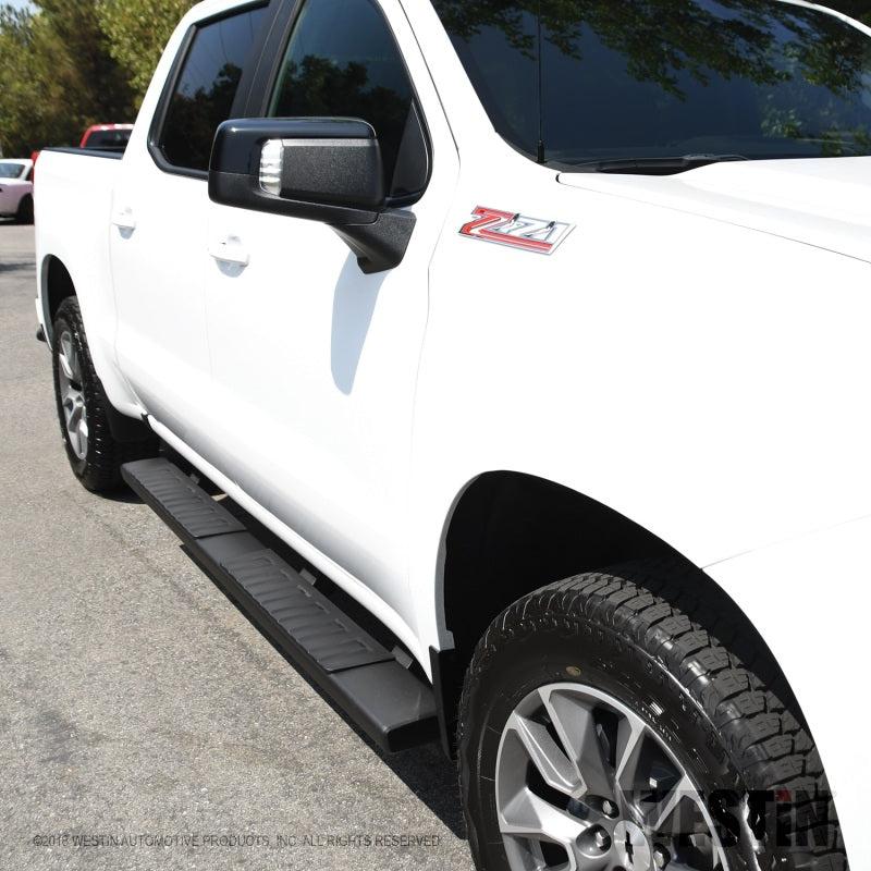 Westin Westin 2019 Chevrolet Silverado/Sierra 1500 Crew Cab R7 Nerf Step Bars - Black
