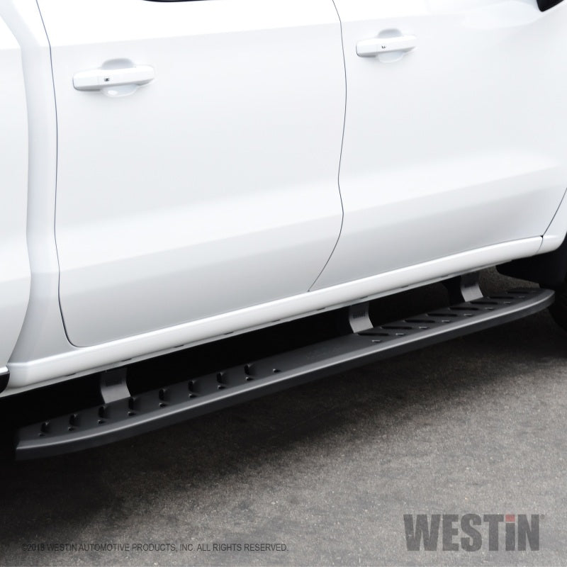 Westin Westin 2019 Chevrolet Silverado/Sierra 1500 Crew Cab Thrasher Running Boards - Textured Black