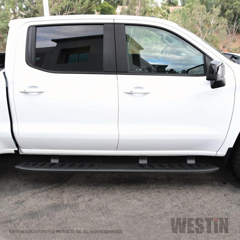 Westin Westin 2019 Chevrolet Silverado/Sierra 1500 Crew Cab Thrasher Running Boards - Textured Black