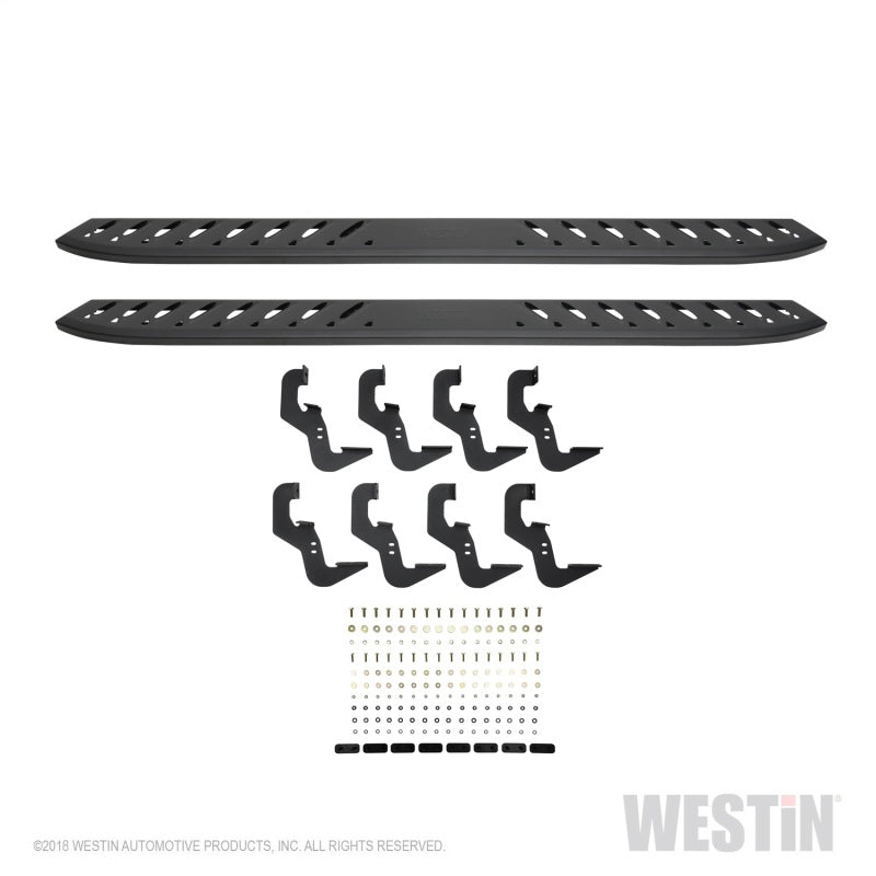 Westin Westin 2019 Chevrolet Silverado/Sierra 1500 Crew Cab Thrasher Running Boards - Textured Black