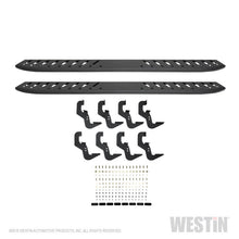 Load image into Gallery viewer, Westin Westin 2019 Chevrolet Silverado/Sierra 1500 Crew Cab Thrasher Running Boards - Textured Black
