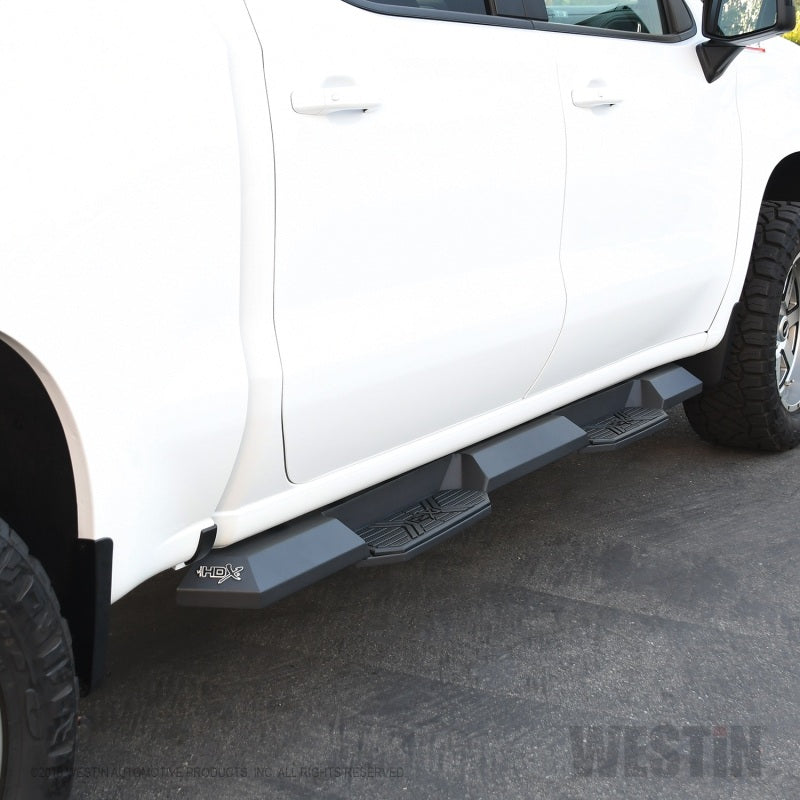 Westin Westin 2019 Chevrolet Silverado/Sierra 1500 Crew Cab Xtreme Nerf Step Bars - Textured Black