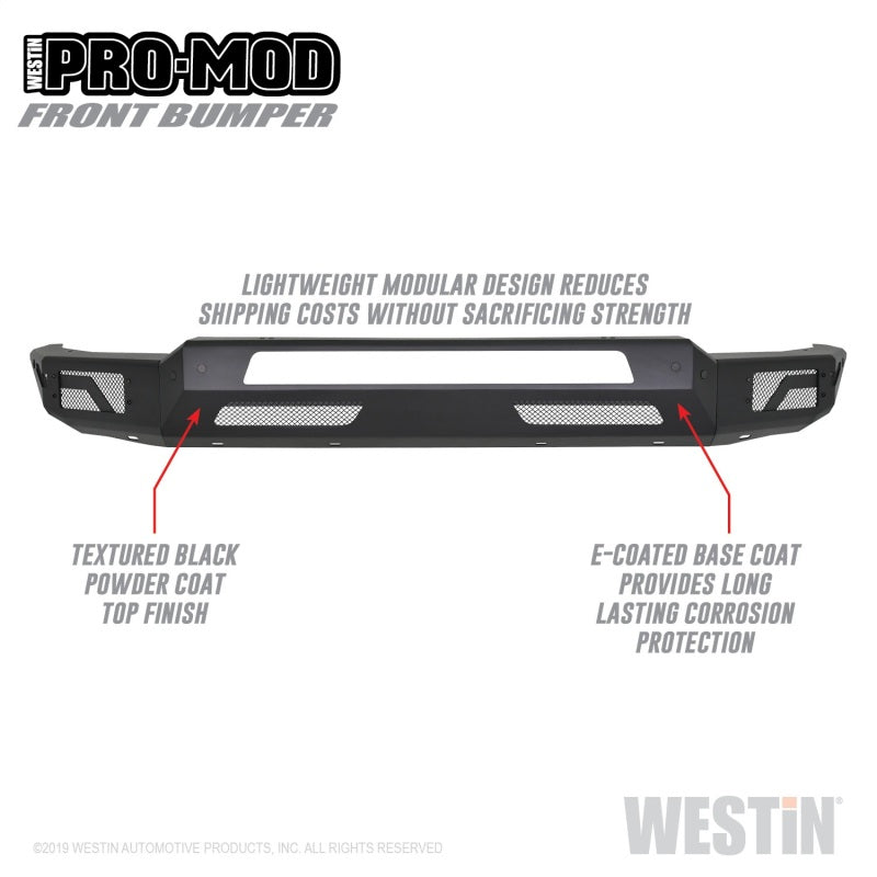 Westin Westin 2019 Dodge Ram 1500 ( Excludes 1500 Classic & Rebel Models ) Pro-Mod Front Bumper