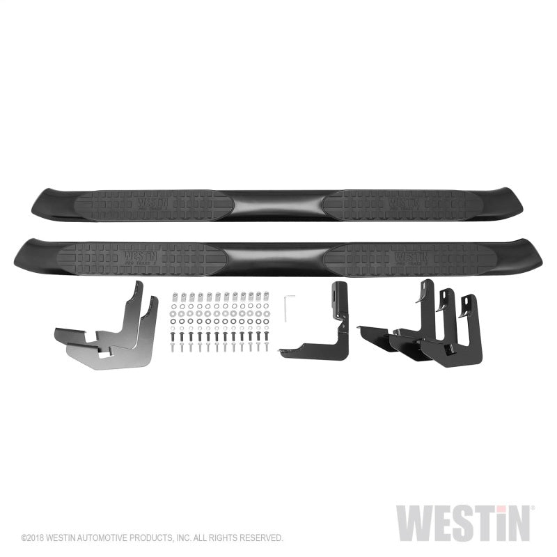 Westin Westin 2019 Ram 1500 Crew Cab (Excl. 2019 Ram 1500 Classic) PRO TRAXX 5 Oval Nerf Step Bars - Black