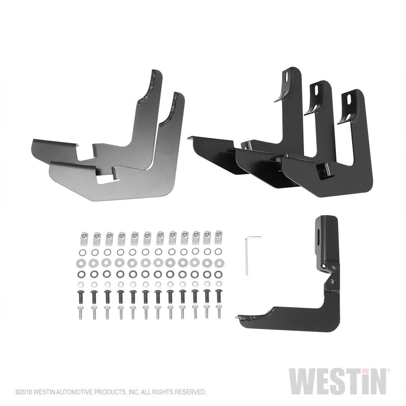 Westin Westin 2019 Ram 1500 Crew Cab (Excl. 2019 Ram 1500 Classic) PRO TRAXX 5 Oval Nerf Step Bars - Black