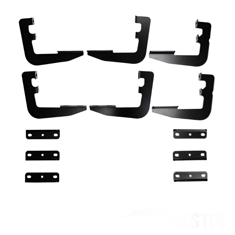 Westin 2019 Ram 1500 Quad/Crew Cab (Excl. 2019 Ram 1500 Classic) Running Board Mount Kit - Black - Black Ops Auto Works