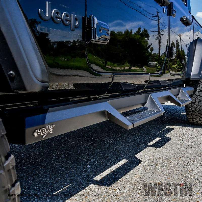 Westin Westin 2020 Jeep Gladiator HDX Drop Nerf Step Bars - Textured Black