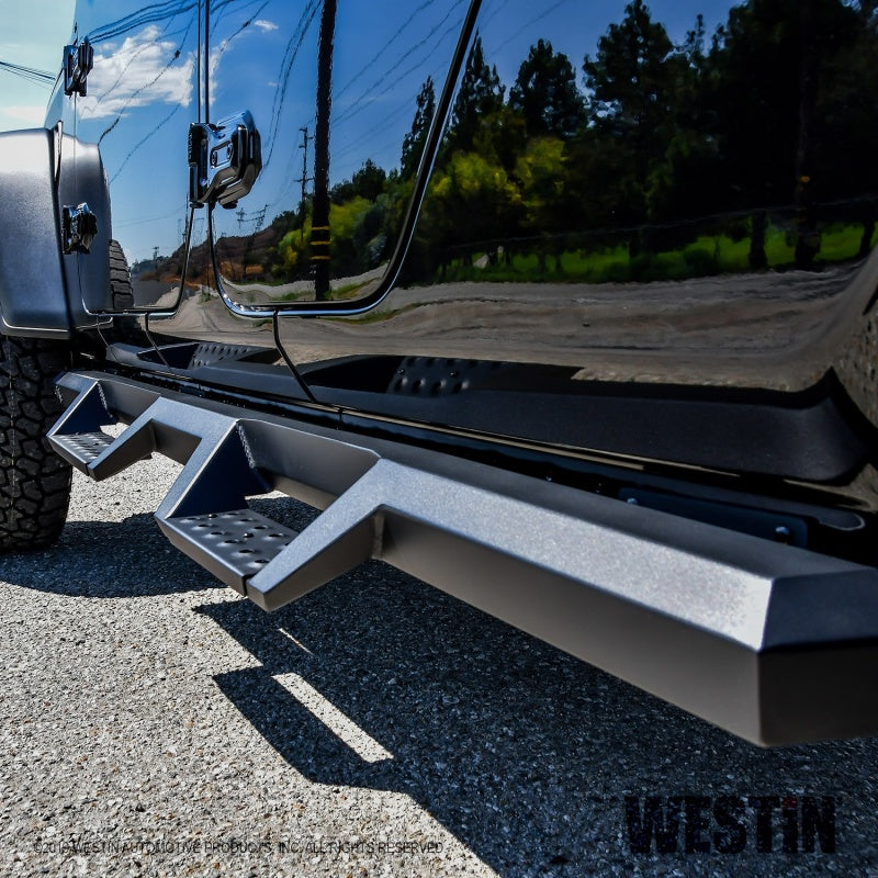 Westin Westin 2020 Jeep Gladiator HDX Drop Nerf Step Bars - Textured Black