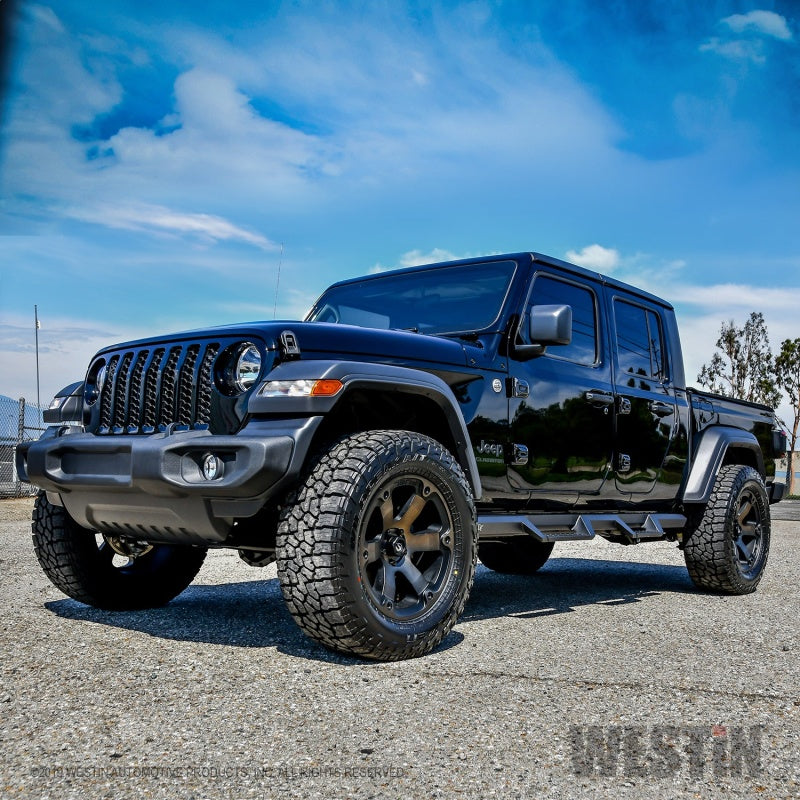 Westin Westin 2020 Jeep Gladiator HDX Drop Nerf Step Bars - Textured Black