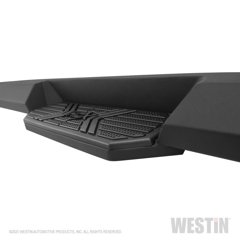 Westin 2020 Jeep Gladiator HDX Xtreme Nerf Step Bars - Textured Black - Black Ops Auto Works