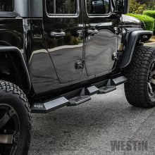 Load image into Gallery viewer, Westin 2020 Jeep Gladiator HDX Xtreme Nerf Step Bars - Textured Black - Black Ops Auto Works