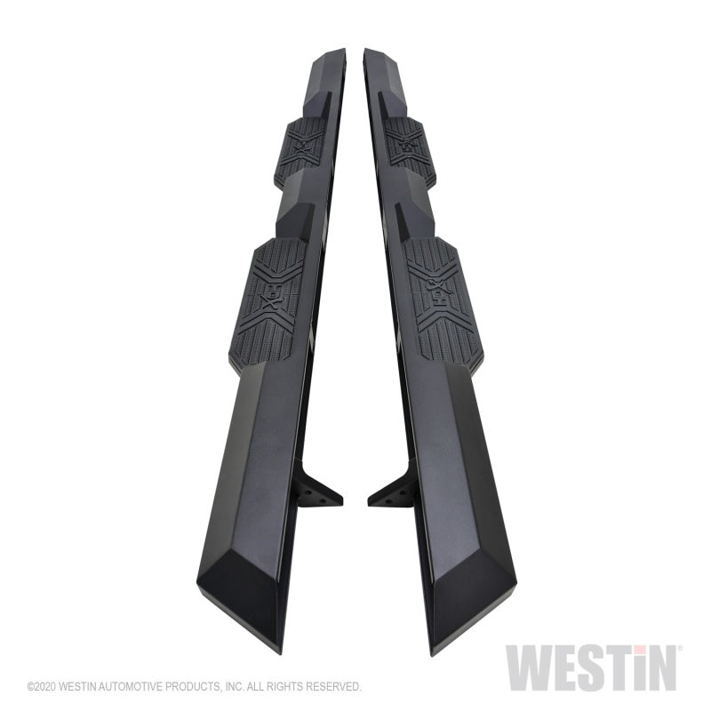 Westin 2020 Jeep Gladiator HDX Xtreme Nerf Step Bars - Textured Black - Black Ops Auto Works