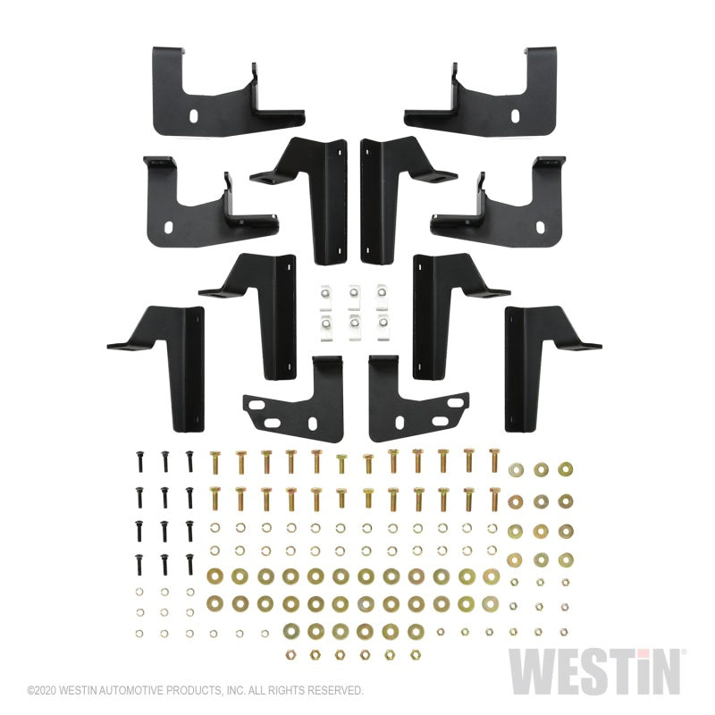 Westin Westin 2020 Jeep Gladiator HDX Xtreme Nerf Step Bars - Textured Black