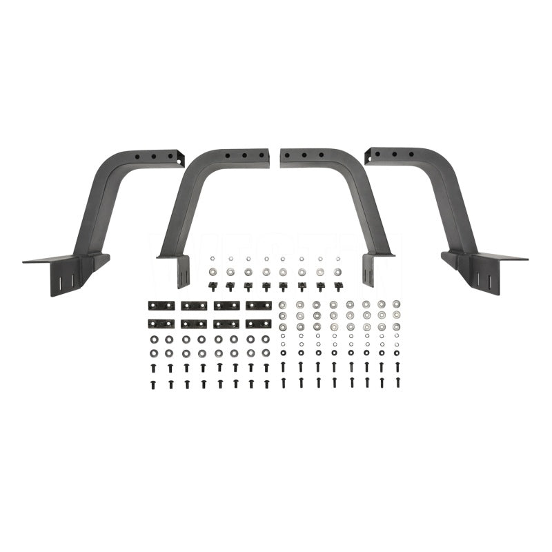 Westin Westin 2021 Jeep Gladiator Overland Cargo Rack Base - Textured Black