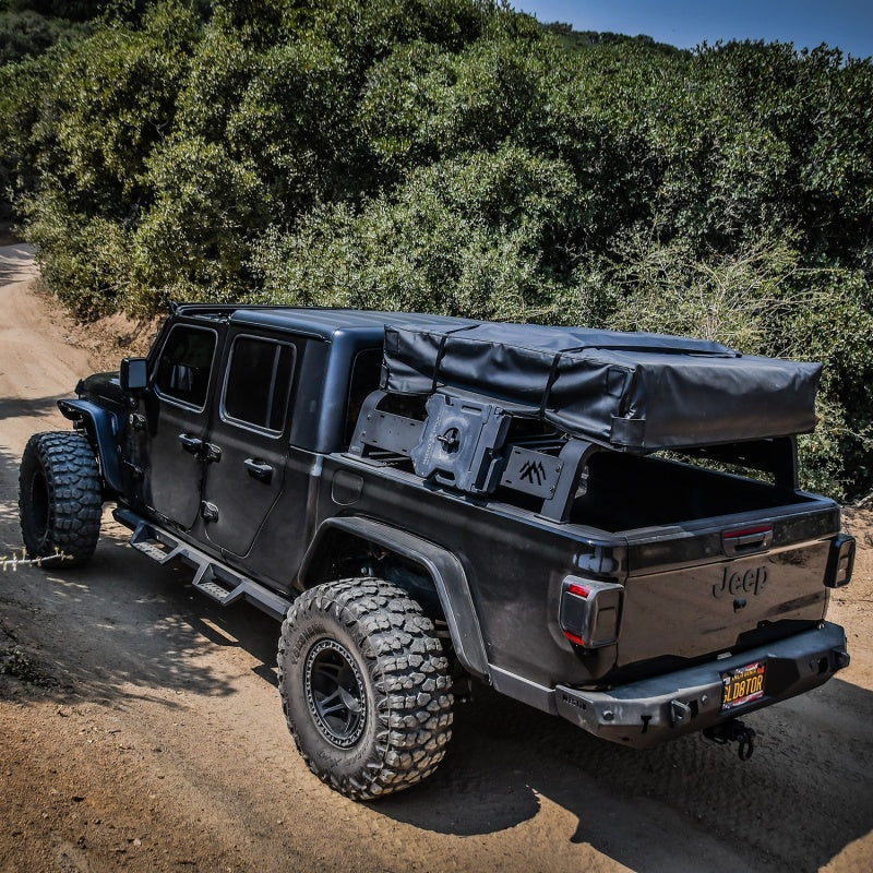 Westin Westin 2021 Jeep Gladiator Overland Cargo Rack - Textured Black
