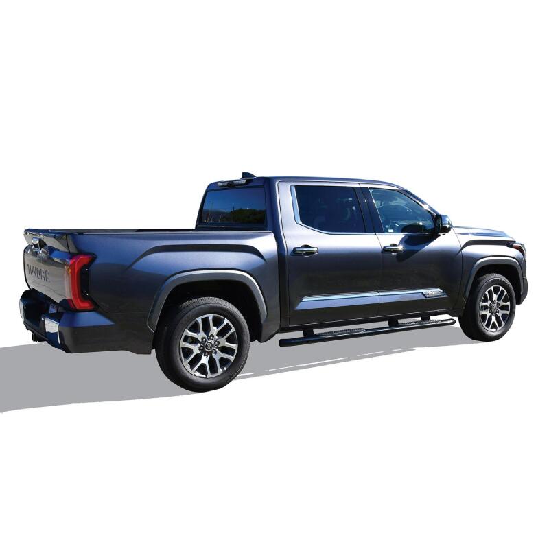Westin Westin 2022 Toyota Tundra CrewMax PRO TRAXX 4 Oval Nerf Step Bars - Black