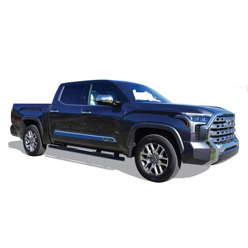 Westin Westin 2022 Toyota Tundra CrewMax PRO TRAXX 4 Oval Nerf Step Bars - Black