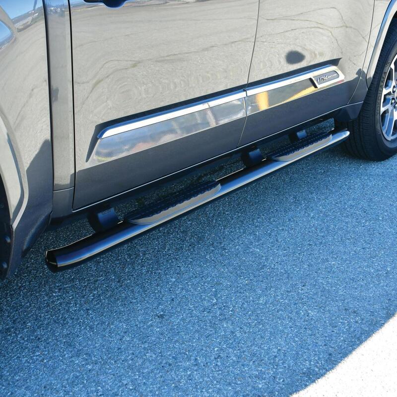 Westin Westin 2022 Toyota Tundra CrewMax PRO TRAXX 4 Oval Nerf Step Bars - Black