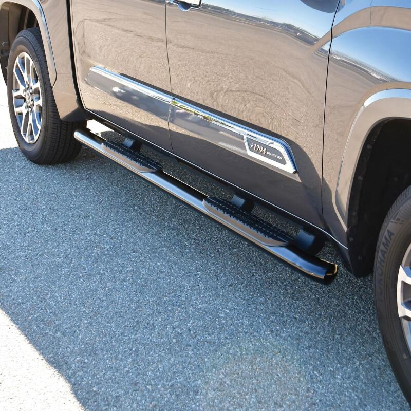 Westin Westin 2022 Toyota Tundra CrewMax PRO TRAXX 4 Oval Nerf Step Bars - Black