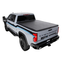 Load image into Gallery viewer, Westin Westin 2024 Chevrolet Silverado 2500HD Soft Roll Tonneau Cover - Black