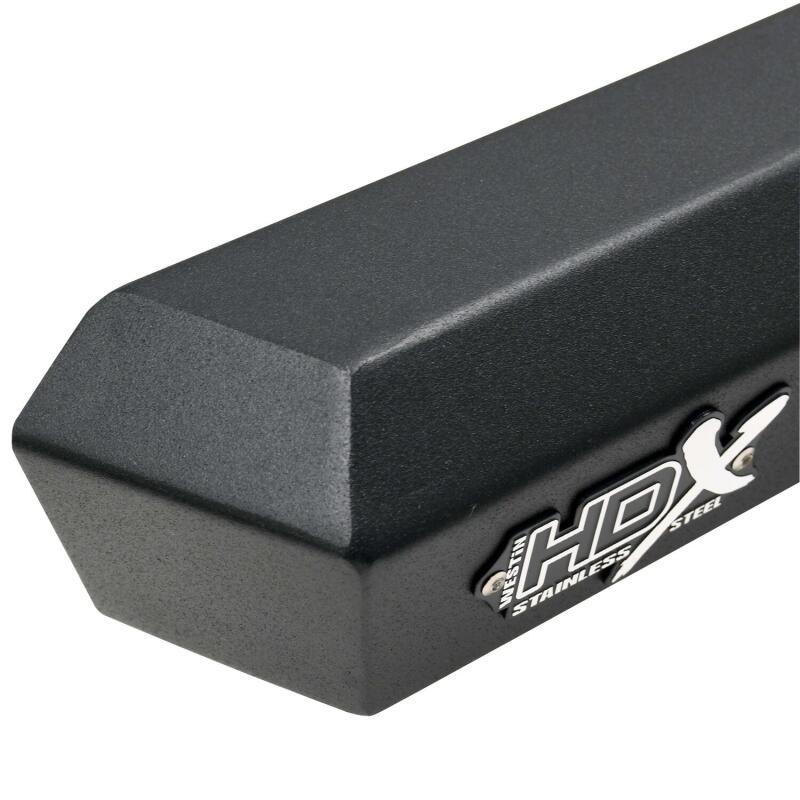 Westin Westin 2024 Toyota Tacoma Double Cab HDX Stainless Drop Nerf Step Bars - Textured Black