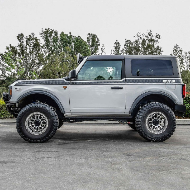 Westin 21-23 Ford Bronco 2dr (Excl. Sport) XTS Pinch Weld Covers - Tex. Blk-Exterior Trim-Westin-707742120491-