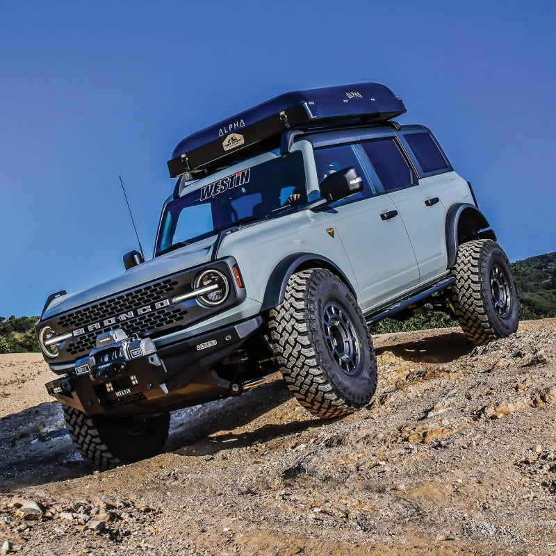 Westin Westin 21-23 Ford Bronco 4dr (Excl. Bronco Sport) Rock Slider - Textured Black