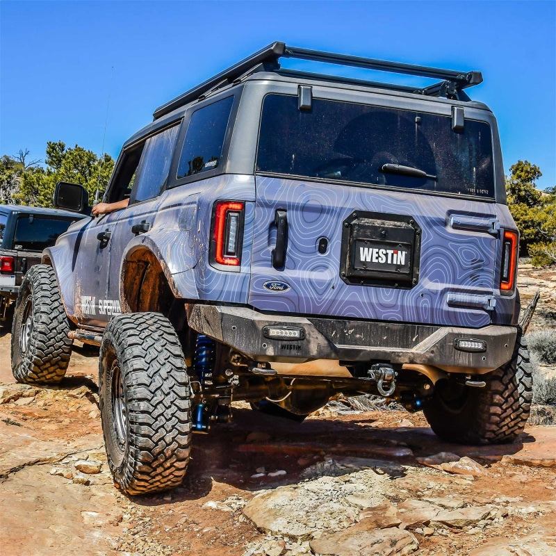Westin Westin 21-23 Ford Bronco (Excl. Bronco Sport) Pro-Series Rear Bumper - Textured Black