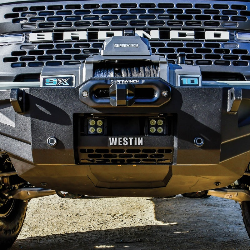 Westin 21-23 Ford Bronco(excl. Bronco Sport) XTS Skid Plate - Textured Black - Black Ops Auto Works