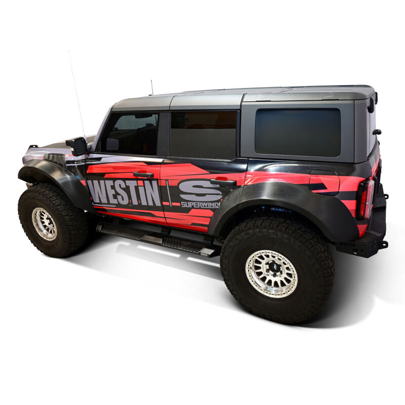 Westin Westin 21-25 Ford Bronco 4dr (Excl. Bronco Sport) AT6 Running Boards - Black