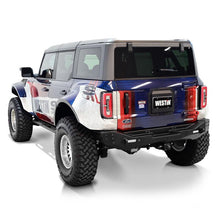 Load image into Gallery viewer, Westin Westin 21-25 Ford Bronco (Excl. Sport) Spare Tire Delete Plate - Tex. Blk