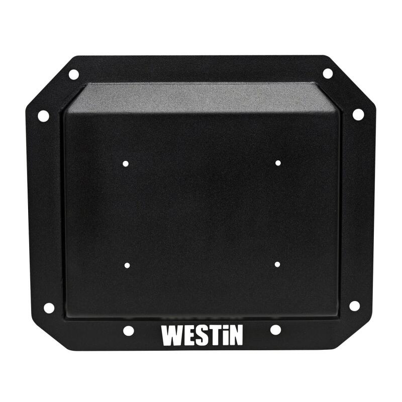 Westin Westin 21-25 Ford Bronco (Excl. Sport) Spare Tire Delete Plate - Tex. Blk