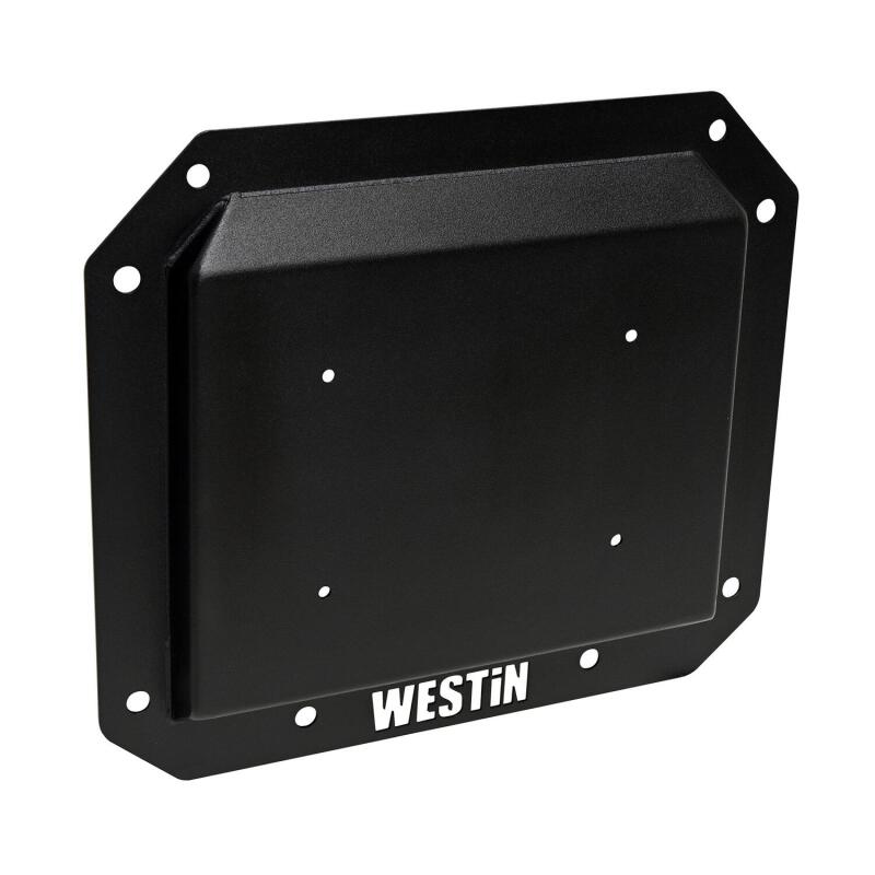 Westin Westin 21-25 Ford Bronco (Excl. Sport) Spare Tire Delete Plate - Tex. Blk