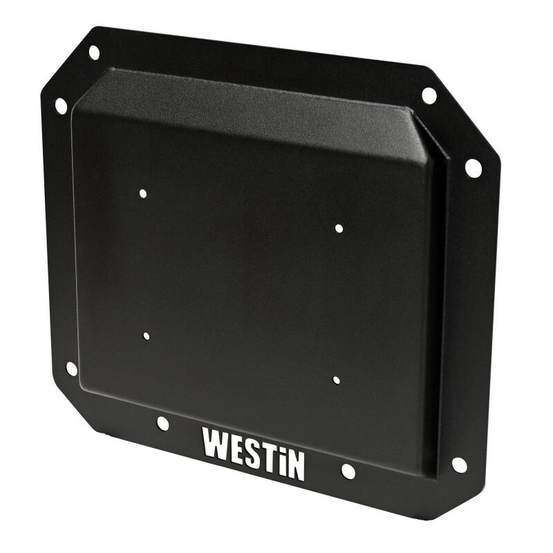 Westin Westin 21-25 Ford Bronco (Excl. Sport) Spare Tire Delete Plate - Tex. Blk