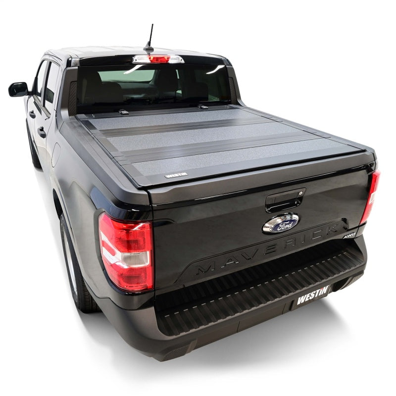 Westin Westin 22-23 Ford Maverick 4WD 4ft. 6in. Bed Hard Tri-Fold Tonneau Cover - Black