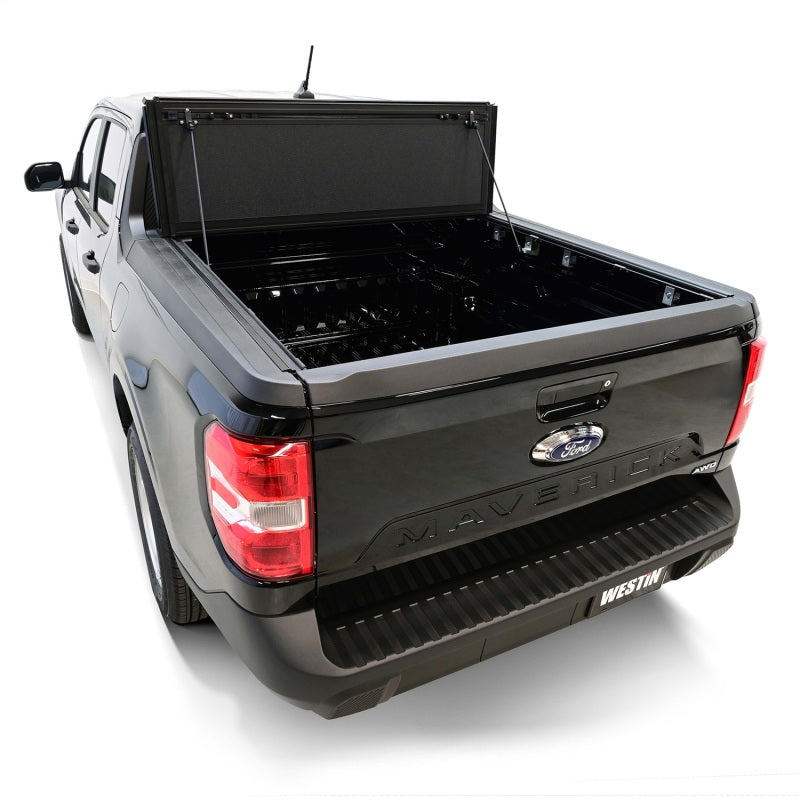 Westin Westin 22-23 Ford Maverick 4WD 4ft. 6in. Bed Hard Tri-Fold Tonneau Cover - Black