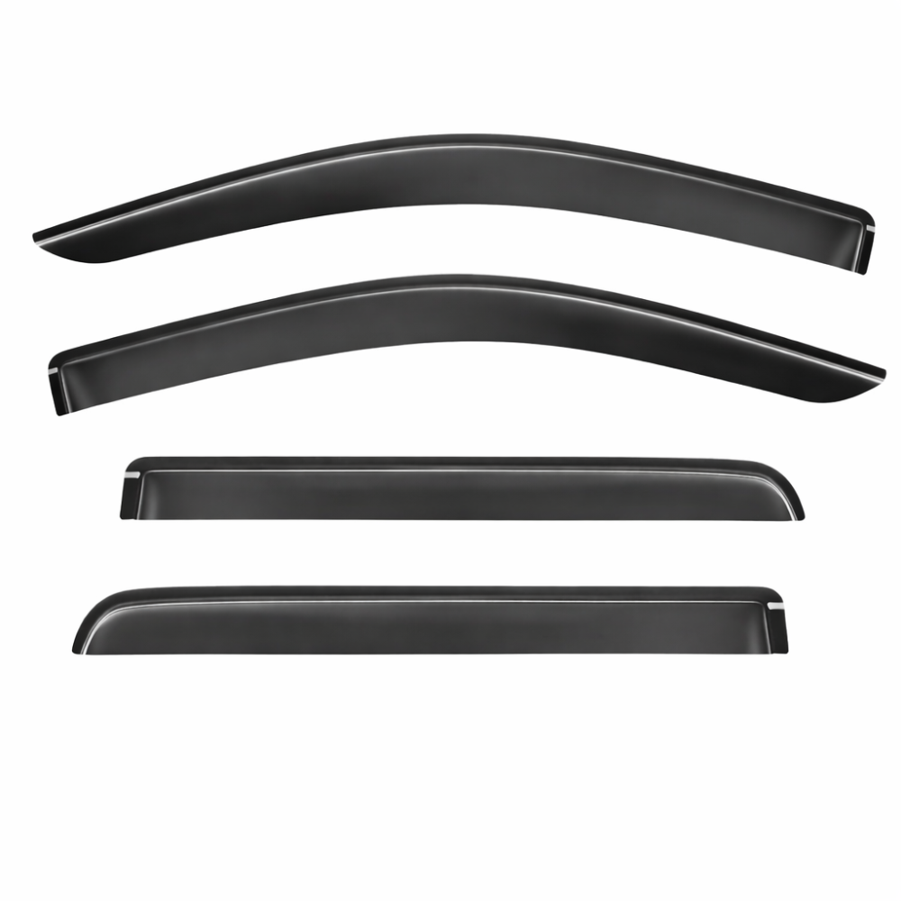 Westin Westin 23-25 GMC Colorado/Canyon In-Channel Wind Deflector 4pc - Matte Black