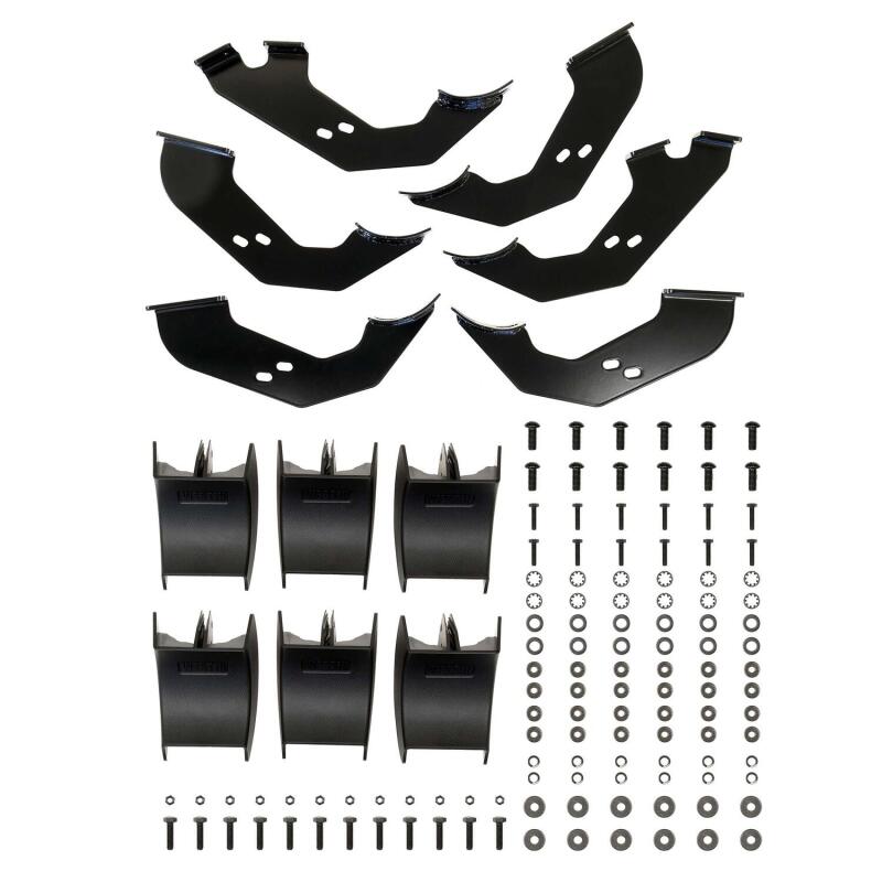 Westin Westin 24-25 Toyota Tacoma Double Cab PRO TRAXX 4 Oval Nerf Step Bars - Black