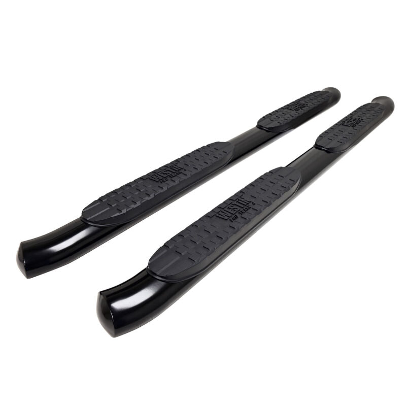 Westin Westin 25-26 Toyota 4Runner PRO TRAXX 4 Oval Nerf Step Bars - Semi-Gloss Black
