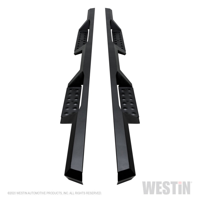 Westin Westin 99-13 Chevy/GMC Silverado/Sierra 1500 Ext Cab HDX Drop Nerf Step Bars - Textured Black