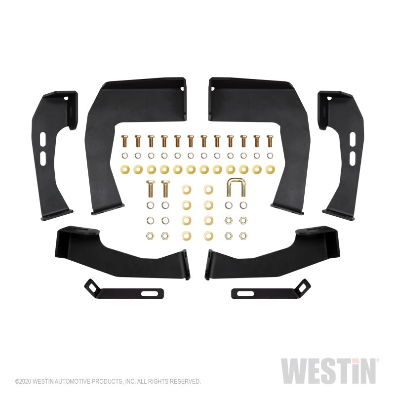 Westin Westin 99-13 Chevy/GMC Silverado/Sierra 1500 Ext Cab HDX Drop Nerf Step Bars - Textured Black