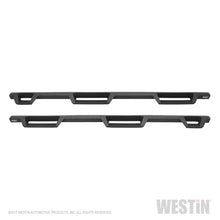 Load image into Gallery viewer, Westin Westin 99-16 Ford F-250/350/450/550 CC (6.75ft Bed) HDX Drop Whl to Whl Nerf Step Bars - Text Blk