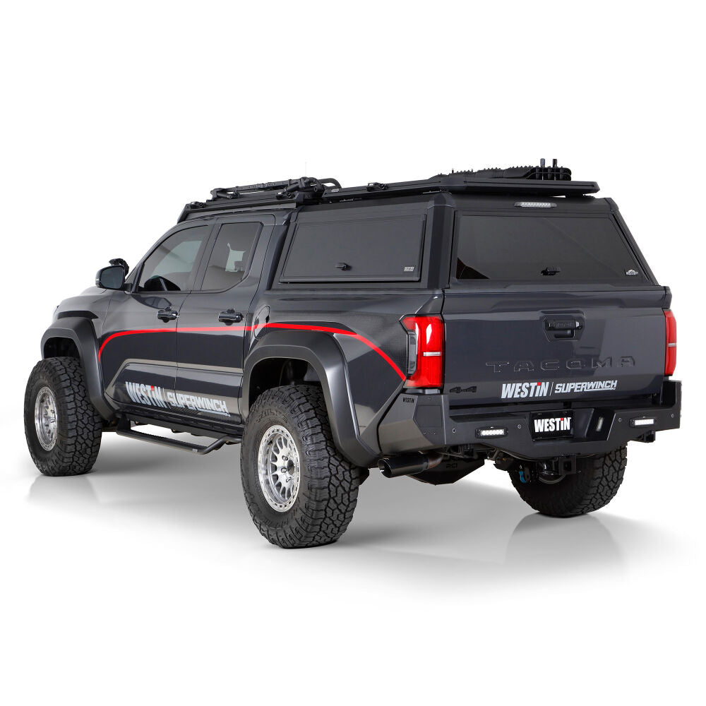 Westin Westin EXP Truck Cap 6ft Sliding Glass Matte Black Toyota Tacoma 24+
