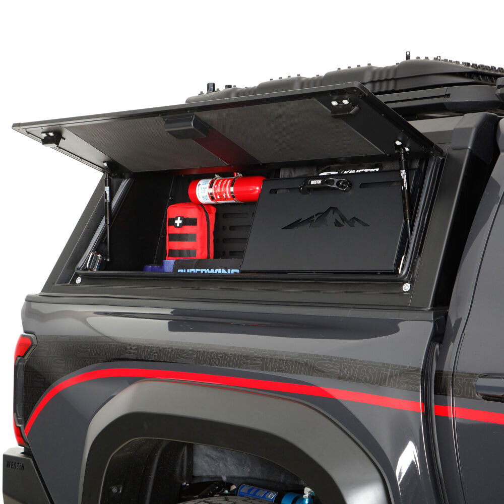 Westin Westin EXP Truck Cap Complete Kit A + BS (16-23 Toyota Tacoma 5.2ft. Bed)