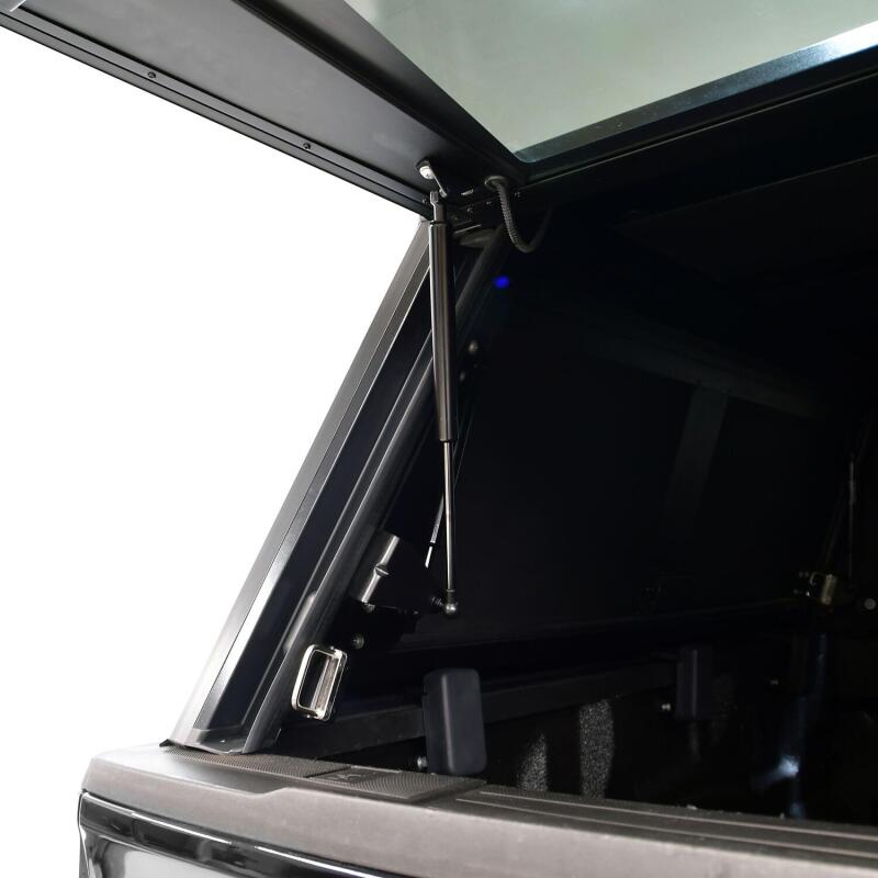 Westin Westin EXP Truck Cap COMPLETE KIT A + BS (21-25 Ford F-150/Lightning/Raptor CC 5.5ft. Bed) - Black