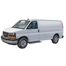 Load image into Gallery viewer, Westin Westin Ford Transit Van 150/250/350 (46in Driver &amp; 97in. Pass) Grate Steps Running Boards - Tex. Blk